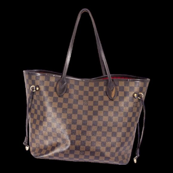 LOUIS VUITTON DAMIERE EBENE NEVERFULL MM - Picture 2 of 5